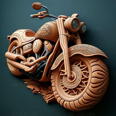 3D model Harley Davidson Fat Boy S (STL)